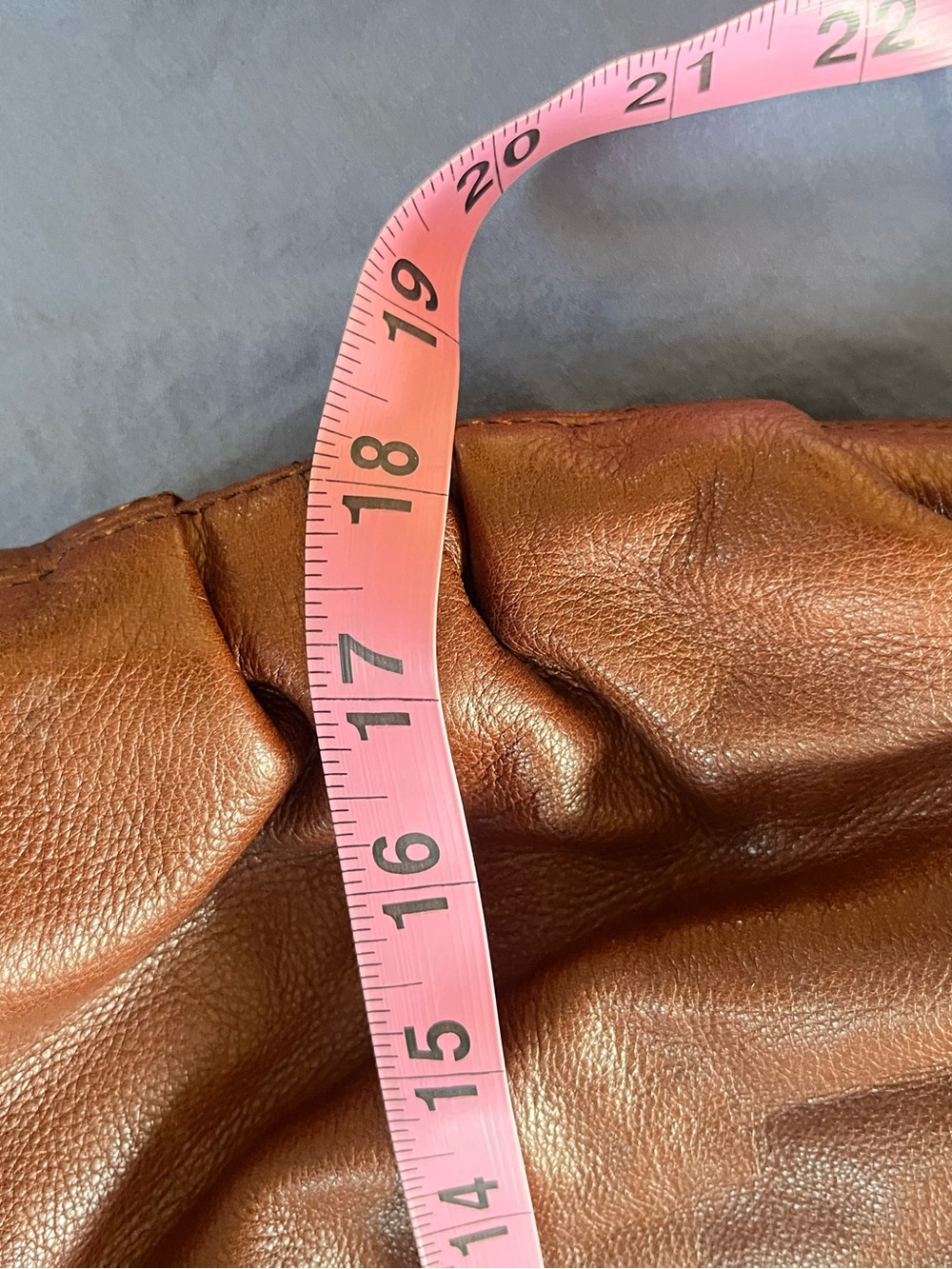 Hayden Harnett Brown leather XL handbag crossbody - Picture 11 of 12